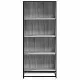 Bookcase Grey Sonoma 60x35x139 cm Engineered Wood 3300843