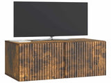 Wall-Mounted TV Cabinet Smoked Oak 59.5 x 31 x 30 cm 898540