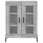 Highboard Grey Sonoma 69.5x34x180 cm Engineered Wood 3198287