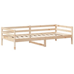 Day Bed with Roof without Mattress 90x200 cm Solid Wood 3282190