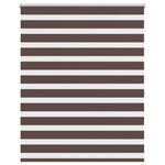 Zebra Blind 140 x 175 cm Coffee 240225