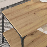 Coffee Table Artisan Oak 81 x 50 x 40 cm Engineered Wood 883495