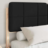 Bed Frame with Upholstered Headboard Black 135 x 190 cm 3398206