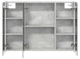 Bathroom Mirror Cabinet Concrete Grey 73.5 x 15.5 x 70 cm 889258