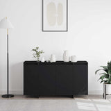 Sideboard Black 135 x 41 x 75 cm Engineered Wood 3333887