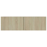 8 Piece TV Cabinet Set Sonoma Oak Engineered Wood 3078985