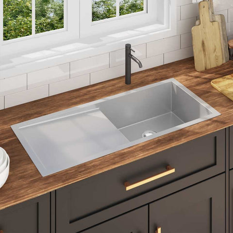 Handmade Kitchen Sink Stainless Steel 51526