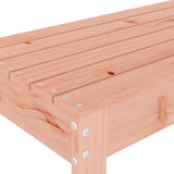 Garden Bench Natural wood Solid Douglas wood Medium Durable 825091