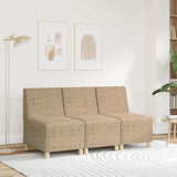 Modular Sofa Unit Armless Light Grey 55 x 74 x 82 cm 4108509