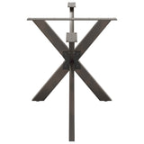 Dining Table Leg Spider Shape Black 150x78x cm Steel 4013119