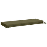 2-Piece Bench Cushions SOEST 2 pcs 100% Polyester Olive Green 949661