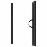 Retractable Pet Gate Black 82.5x125 cm 4004131