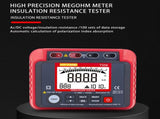 The megohmmeter comes standard with a high-precision insulation resistance tester 48233274