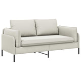 2-Seater Sofa 2-Seater Cream 188 x 81 x 89 cm Velvet 42048620