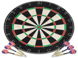 Professional Dart Set with Dartboard Sisal Steel 91459