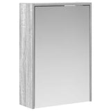 Bathroom Mirror Cabinet with Door Grey Sonoma 43 x 16 x 62.5 cm 889140