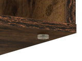 Sideboard with Drawer Smoked Oak 60 x 33.5 x 84 cm 8000472