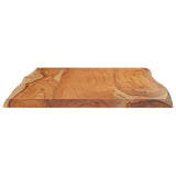 Table Top 60x40x2.5 cm Rectangular Solid Wood Acacia Live Edge 370608