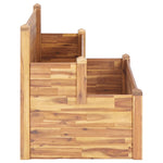2-Tier Garden Planter 110x75x84 cm Solid Acacia Wood 46582