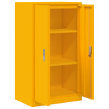 Storage Cabinet Mustard Yellow 60 x 40 x 105 cm Steel 891733