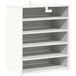 Shoe Cabinet White 60x35x70 cm Engineered Wood 808936
