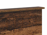 Headboard with Headboard Old Wood 160 cm Engineered wood 887745