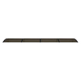 Door Canopy Black 400x75 cm Polycarbonate 153599