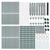 Ground Fix Welded Wire Fence 100 x 1 m PVC-Coated Steel 3352888