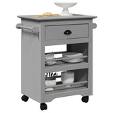 Kitchen Trolley BODO Grey 67.5x45x80 cm 4016880