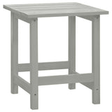 Garden Chair Grey Solid fir wood Large Ergonomic Garden Chair 315920