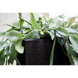 ZNTS Capi Planter Urban Smooth Square 30x30x30 cm Black KBL902 424341