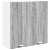 Hanging Cabinet Grey Sonoma 80 x 31 x 80 cm Engineered Wood 884287