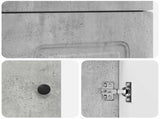 Bathroom Vanity with Sink Concrete Grey 42 x 40 x 84.5 cm 889997