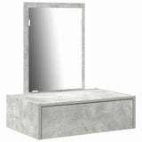 Dressing Table with Drawer Grey 60 x 40 x 70 cm Engineered Wood 865193