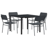 Outdoor Furniture Set 5 pcs Anthracite Steel 3422870