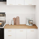 Kitchen Worktop 120x63.5x4 cm Solid Wood Oak Rectangular 4009005