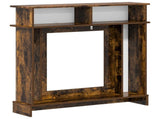 Fireplace Surround Smoked Oak 102 x 26 x 100 cm Engineered Wood 8006647