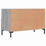 TV Cabinet Grey Sonoma 80x36x50 cm Engineered Wood 828978