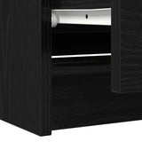 TV Cabinet Black 100x35x54 cm Engineered Wood 861797