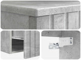 Wall-mounted Sink Vanity Concrete Grey 49 x 41 x 63 cm 890585