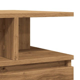 ZNTS Coffee Table Artisan Oak 90x49x45 cm Engineered Wood 857453