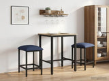 Bar Stool 2 pcs Blue 40 x 32 x 74 cm Engineered Wood 8006180