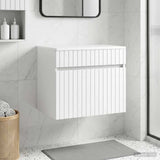 Wall-mounted Bathroom Cabinet High Gloss White 890636
