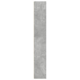 Bookcase Concrete Grey 40x30x189 cm Engineered Wood 857888