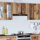 Kitchen Wall Cabinet Lucca Old Wood Engineered Wood 853845