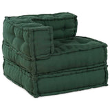 Modular Sofa 2 pcs Green 140 x 70 x 56 cm Fabric 3315076