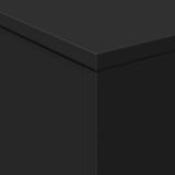 Coffee Table Black Engineered wood 50 cm x 50 cm x 40 cm 839869