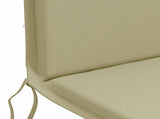 High Back Chair Cushion GEMERT 6 pcs 100% Polyester Light Green 945692