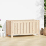 Garden Storage Box 121x55x64 cm Solid Wood Pine 823843