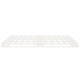 Bed Frame without Mattress White 140x200 cm Solid Wood Pine 3120133